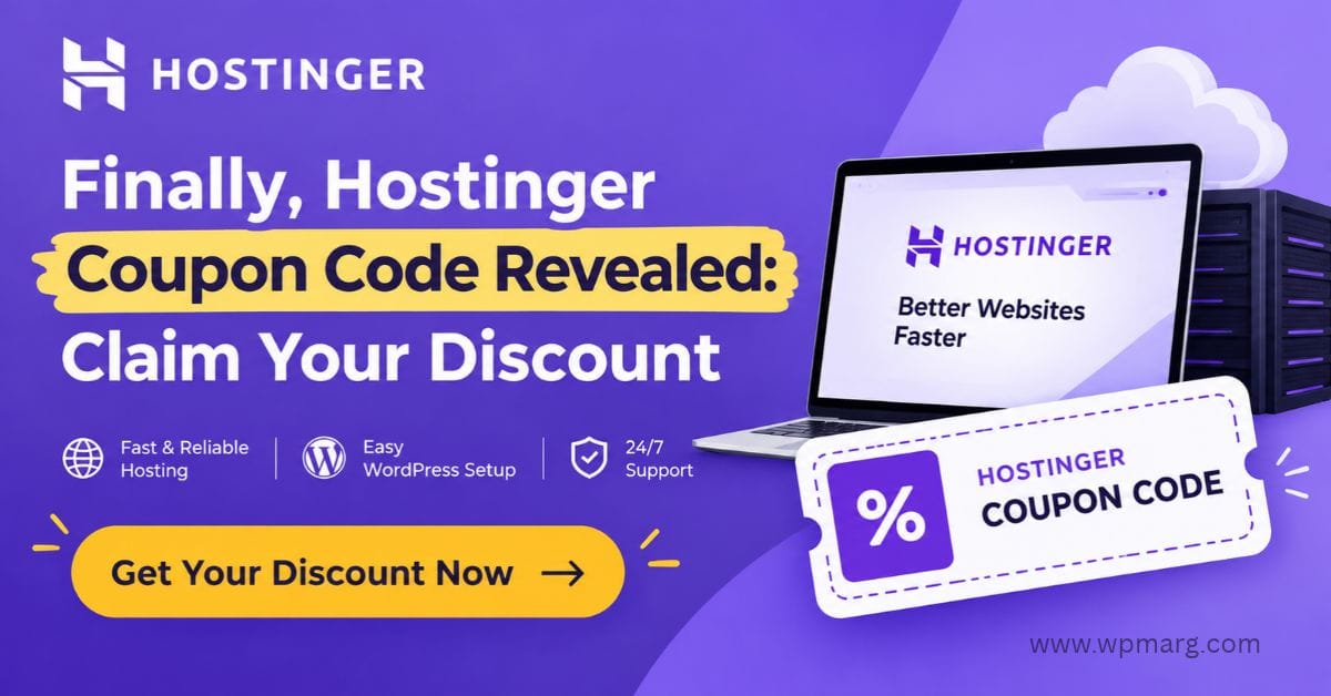 Finally, Hostinger Coupon Code Revealed: Claim Your Discount